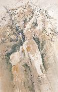 Study of Peach tree Berthe Morisot